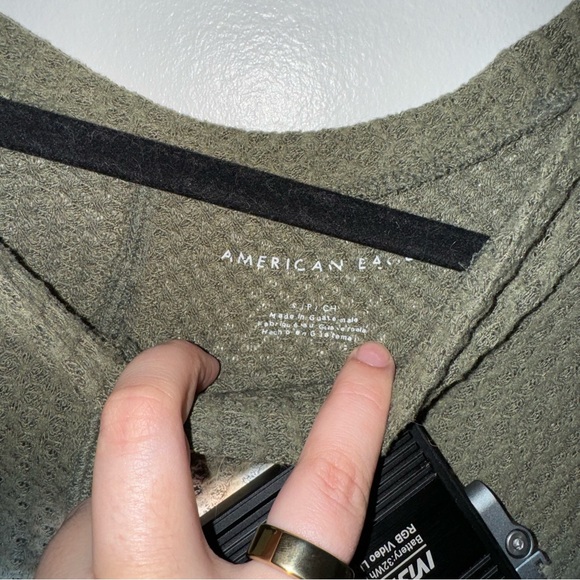 AMERICAN EAGLE Thermal Knit Sweater - Picture 3 of 3